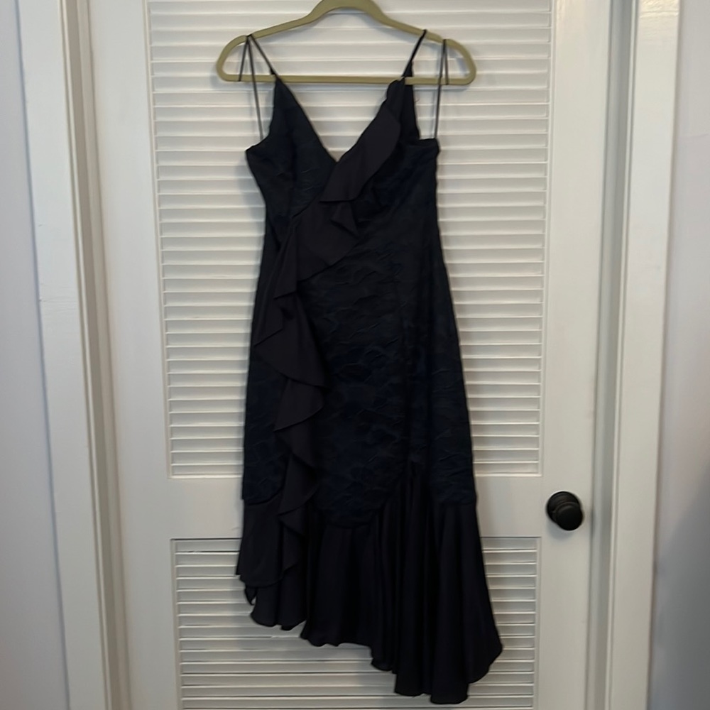 Gorgeous Navy Blue Midi Dress